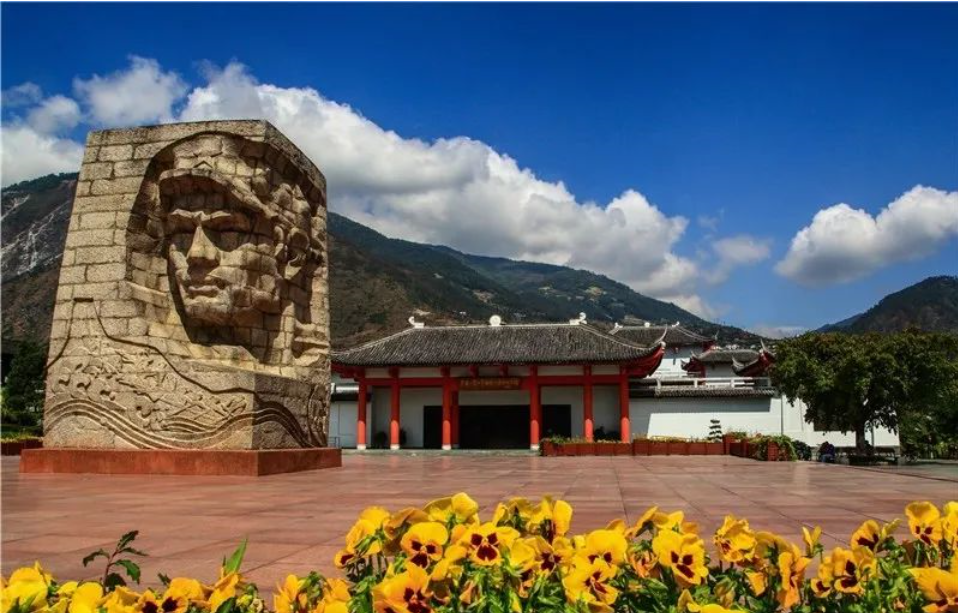 石棉县安顺场红军强渡大渡河纪念地